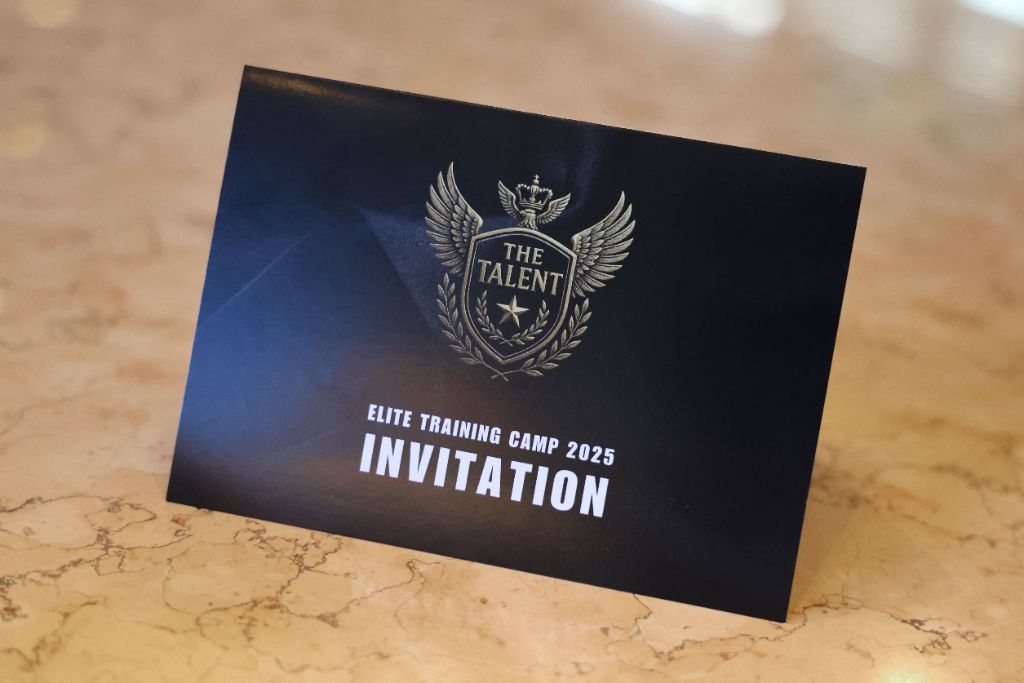 THE TALENT 招待状